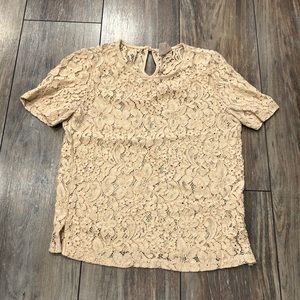 Forever 21 Exclusive Lace Shirt